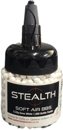 6mm Plastic BB's, Approx. 1000 Pieces 0.2 Grams, Seamless, Competition / Match Grade