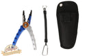 Aluminum Deluxe Fishing Split Rings Multi-Purpose Pliers By MaxCatch