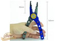 Aluminum Deluxe Fishing Split Rings Multi-Purpose Pliers By MaxCatch