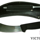 VICTORINOX 6" / 15cm Skinning Knife Set, Includes Steel & Leather Sheath 3 PCE