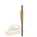 30" Carbon Arrows By Man Kung of Taiwan - Pkt of 6