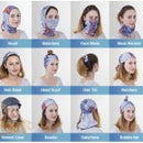 Camoflage Neketai / Scruff / Neck Gaiter / Tube Scarf - Neck Warmer By HunterCo