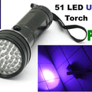 QUALITY Security, UV, Permanent, Bullet Tip Marker Pen + 51 UV LED Torch PACKAGE
