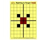 Sighting in TARGET (Pkt/5) + FREE Shooters Log - Yellow A4 Paper