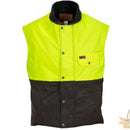 Hi-Vis Oilskin Vest - By Outback Trading Co., - WaterProof