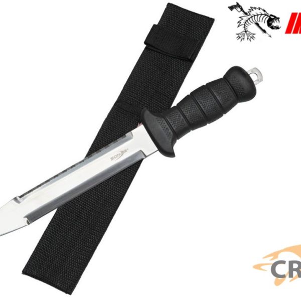 Immersed Paua / Abalone Tool Knife With Sheath & Leg Straps