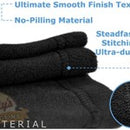 Black Thermal Fleece Neketai  / Scruff Tube Scarf - Neck Gaiter