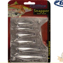 SNAPPER 2 x 1, & 1 each of 2, 3 & 4.5 oz  (Reef / Bomb) Sinker Lead Mould - Makes 5 Sinkers