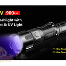 Klarus XT11UV, Rechargeable - 900 Lumen Torch  + 300 mW UV Light!