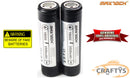 MaxToch 18650 3200mAh Lithium Ion Rechargeable Battery 3.7v