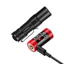 Compact Dual-Switch Tactical Flashlight XT1C