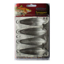 Copy of SNAPPER 8 oz  (Reef / Bomb) Sinker Lead Mould - Makes 4 x 8 Ounce Sinkers