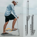 TOADFISH Stowaway Collapsible Stainless Beach Spike