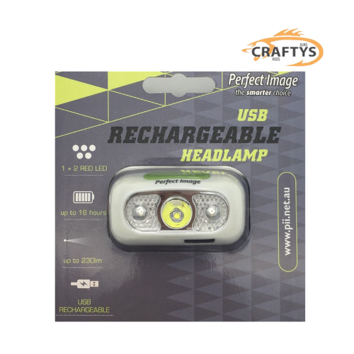 USB RECHARGABLE HEADLAMP