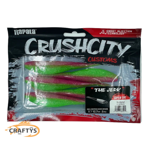 Rapala Crush City 5" The Jerk Soft Plastic Lure