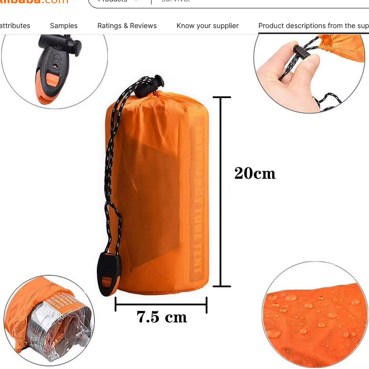 RSO EMERGENCY BIVY BAG