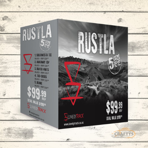 Rustla 5 piece pack by Lonely Track