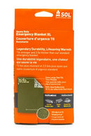 SOL Emergency Survival Blanket Heavy Duty - Green