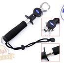 Professional Fish Holder, Lip Gripper With Scales & Ruler, Stainless Steel Construction - By MaxCatch