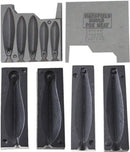 HAPUKA BOMB Sinker Moulds - 3 Size Options - Made in New Zealand