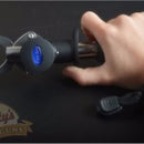 Professional Fish Holder, Lip Gripper With Scales & Ruler, Stainless Steel Construction - By MaxCatch