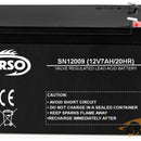 12 Volt 7 Amp Hour VRSLA Battery (12v 7AH / 20HR)