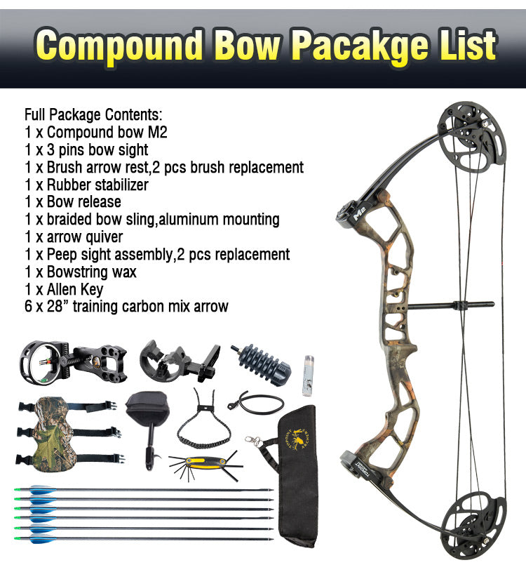 Toipont M2 40lb youth compound bow