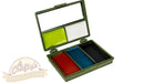 Camo Face Paint 4 Colour Case With Mirror