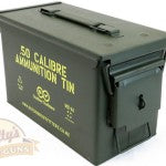 .30 or .50 Cal Lockable Ammunition Tin - 100% NEW Product