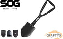 SOG Tactical Trifold Foldable Camping / Hunting Shovel With Carry, Storage Pouch