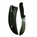 VICTORINOX 6" / 15cm Skinning Knife Set, Includes Steel & Leather Sheath 3 PCE