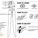 Big Game Deluxe High Carbon 10” Heavy Duty Crimping Tool - Pliers