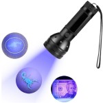 QUALITY Security, UV, Permanent, Bullet Tip Marker Pen + 51 UV LED Torch PACKAGE