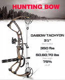 Topoint Daibow Tachyon 70lb compound bow