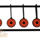 Swing Target for Air Rifles, Slug Guns, Air Pistols; 4 Circle Swing - Resetting