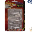 Pyramid ½, 1, 2, 3 and 4 oz  Sinker Lead Mould - Makes 5 Sinkers