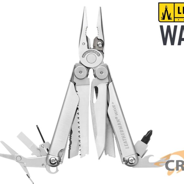Leatherman Wave® + Plus Multi - Tool, 17 Tools in 1 - Made in USA