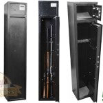 5 Gun, 2 Door, Cameron Outdoors A-Cat Gun Safe - Stealth Safe