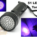 51 LED UV (Ultraviolet Light) Torch / Flashlight