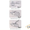 BOMB SMALL (Reef / Snapper) Combo Sinker Lead Mould - Makes 1 Each of 1, 2, 3 & 4oz Sinkers