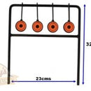 Swing Target for Air Rifles, Slug Guns, Air Pistols; 4 Circle Swing - Resetting