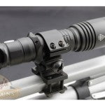 Universal Weaver Style Rail Barrel Mount For Torch, Laser - Accessories