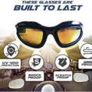 Polarised Anti-Dust Shooting, Motorcycle, Sporting 4 Interchangeable Lens Sunglasses Kit