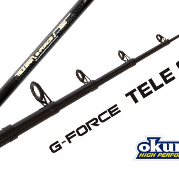 Okuma Tele Spin G-Force 360 HD Composite 12' 20-60gm Telescopic Fishing Rod