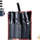 Buffalo River 5 Piece Hunters Knife Set - Includes Steel and Cordura Zippered Case