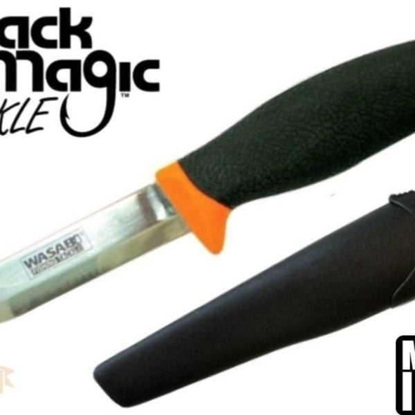 Black Magic Tackle 'Wasabi' Bait Knife & Sheath
