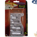 BOMB SMALL (Reef / Snapper) Combo Sinker Lead Mould - Makes 1 Each of 1, 2, 3 & 4oz Sinkers