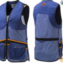 Beretta Full Mesh Sporting Vest Blue - Sizes Small to 3XL