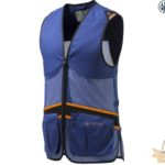 Beretta Full Mesh Sporting Vest Blue - Sizes Small to 3XL