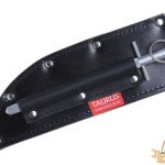 Boning Knife, Straight - Leather, With Steel Holder - Made in NZ By Taurus